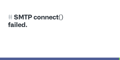 Tổng hợp lỗi  E-MAIL (SMTP) ERROR CODES